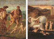 BELLINI, Giovanni Four Allegories: Perseverance and Fortune  ff china oil painting reproduction